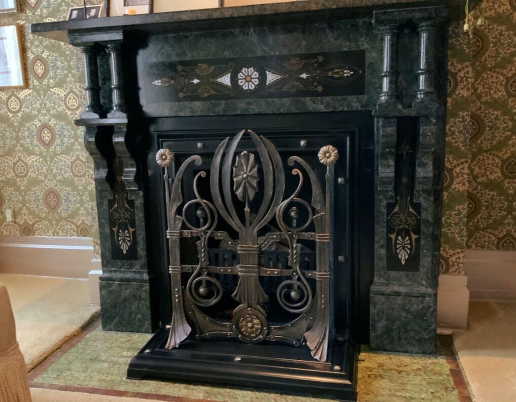 custom fireplace screens